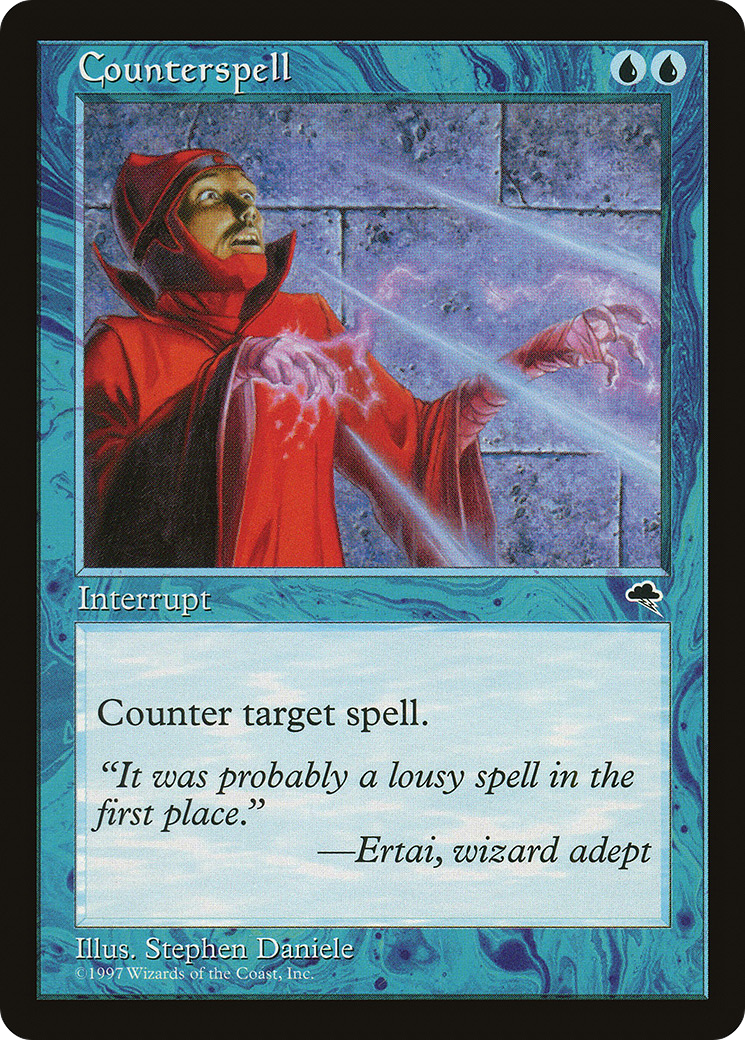 Counterspell (TMP-057) [Tempest] MTG Single Wizards of the Coast