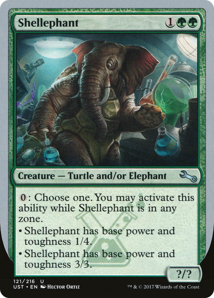 Shellephant (UST-121) [Unstable] MTG Single Wizards of the Coast