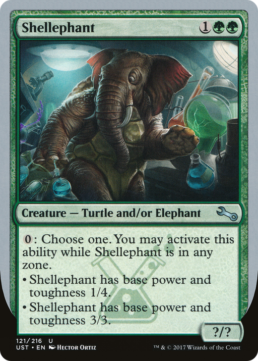 Shellephant (UST-121) [Unstable] MTG Single Wizards of the Coast