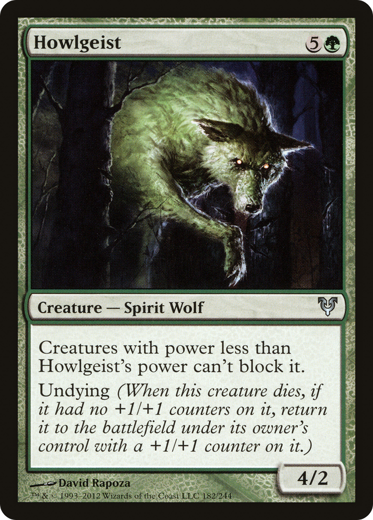 Howlgeist (AVR-182) [Avacyn Restored] MTG Single Wizards of the Coast