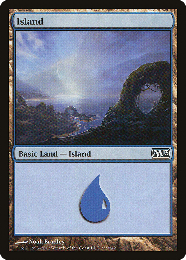 Island (M13-235) [Magic 2013] MTG Single Wizards of the Coast