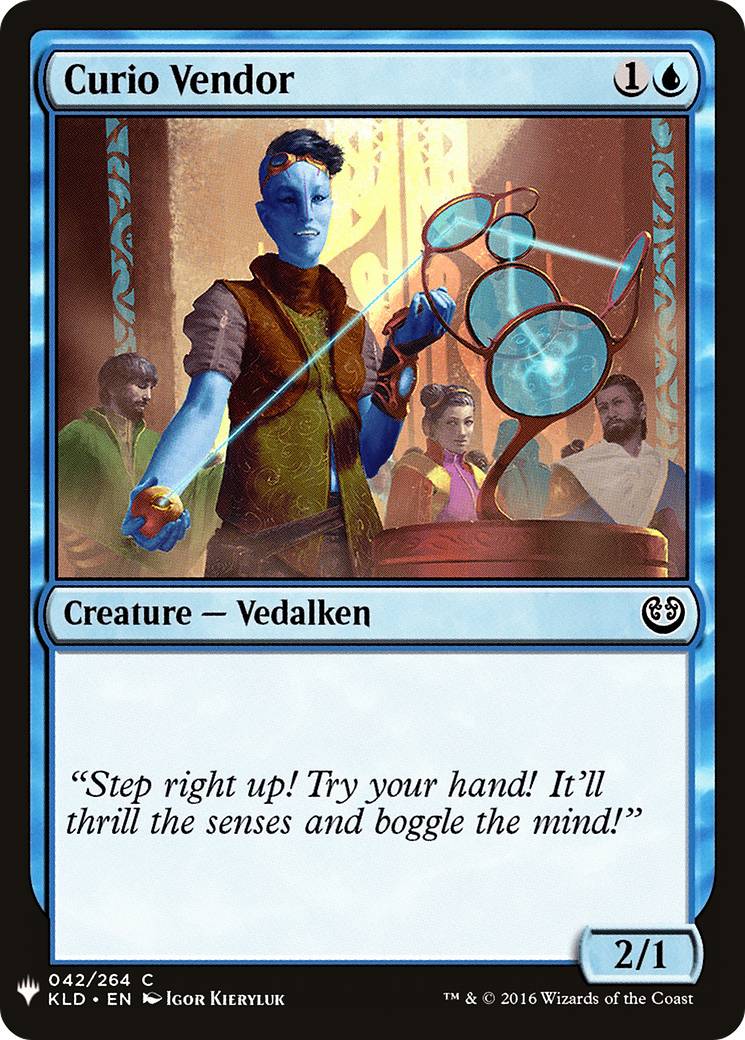 Curio Vendor (LIST-KLD-42) [Mystery Booster] The List MTG Single Wizards of the Coast