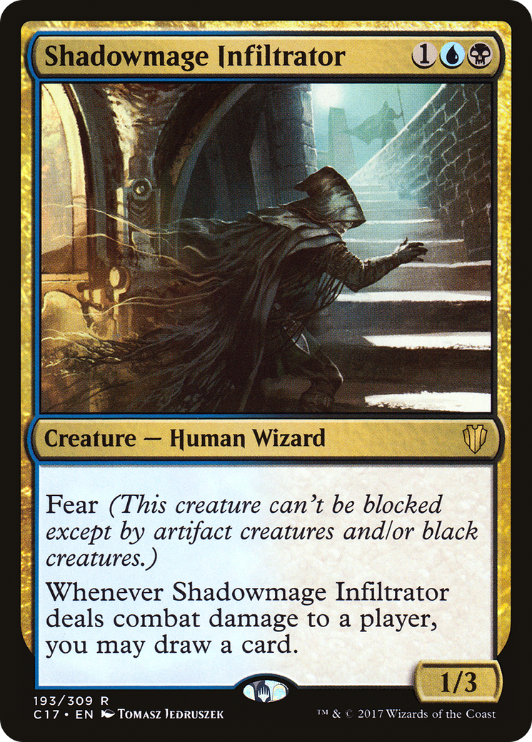 Shadowmage Infiltrator (C17-193) [Commander 2017] MTG Single Wizards of the Coast