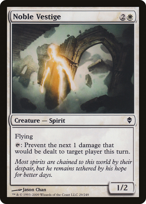 Noble Vestige (ZEN-029) [Zendikar] Foil MTG Single Wizards of the Coast