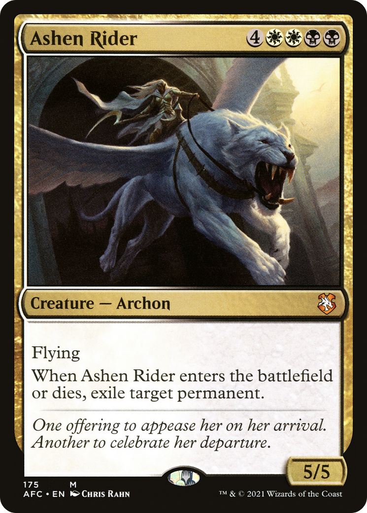 Ashen Rider (AFC-175) [Forgotten Realms Commander] MTG Single Wizards of the Coast