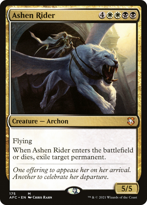 Ashen Rider (AFC-175) [Forgotten Realms Commander] MTG Single Wizards of the Coast
