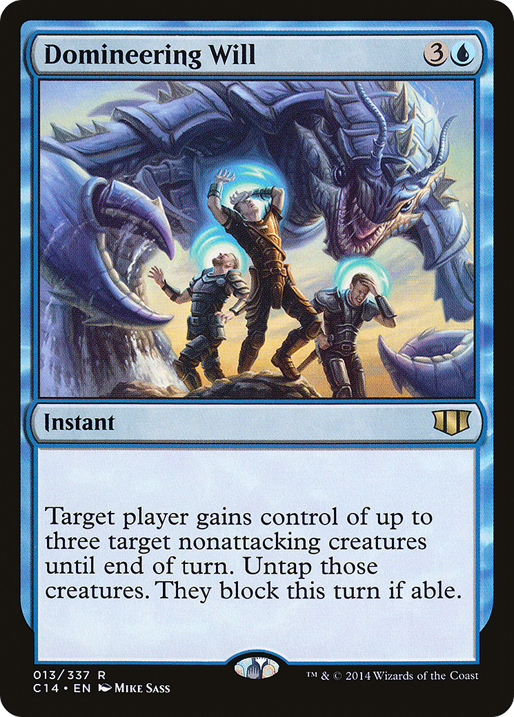 Domineering Will (C14-013) [Commander 2014] MTG Single Wizards of the Coast