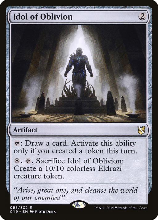 Idol of Oblivion (C19-055) [Commander 2019] MTG Single Wizards of the Coast