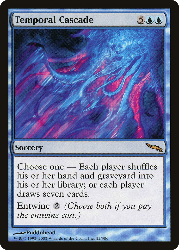 Temporal Cascade (MRD-052) [Mirrodin] MTG Single Wizards of the Coast