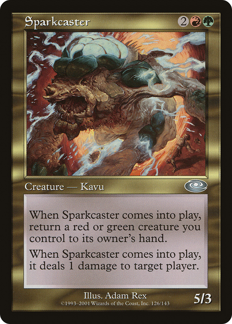Sparkcaster (PLS-126) [Planeshift] MTG Single Wizards of the Coast
