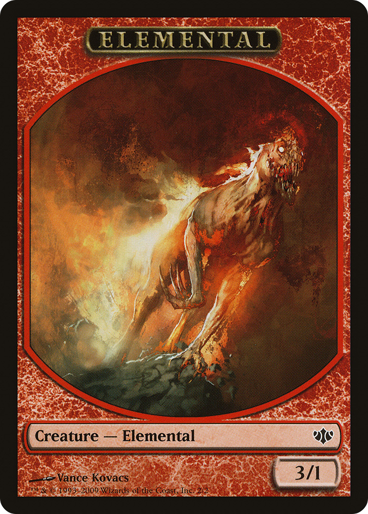 Elemental (CON-002) [Tokens] Conflux Tokens MTG Single Wizards of the Coast
