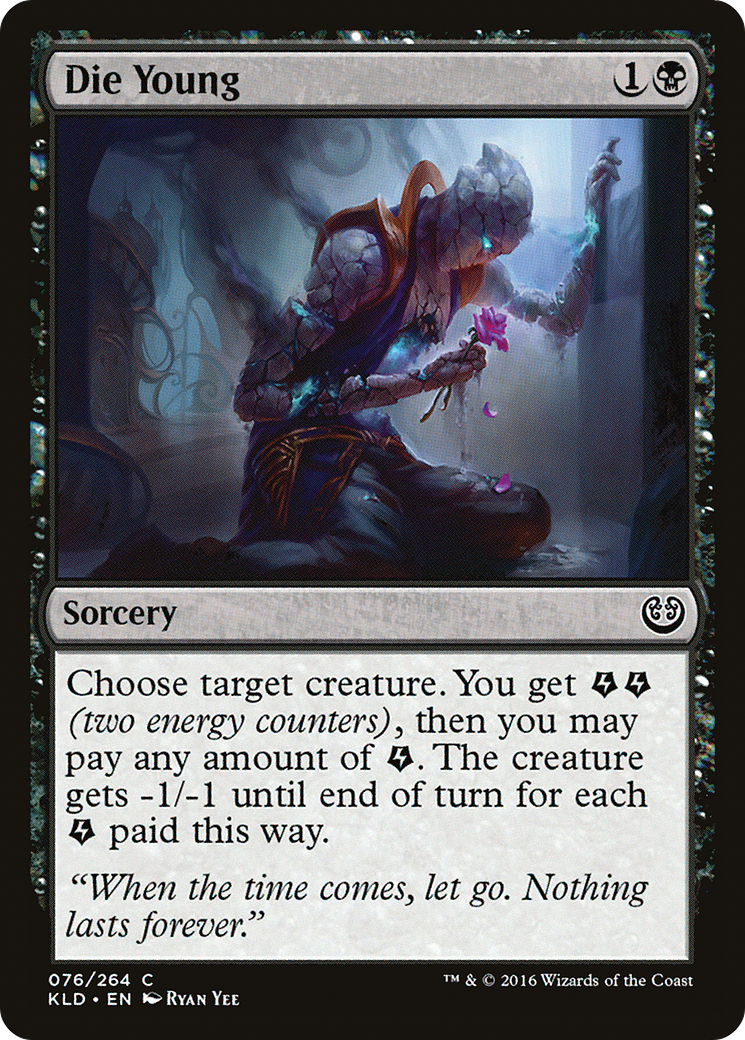 Die Young (KLD-076) [Kaladesh] Foil MTG Single Wizards of the Coast
