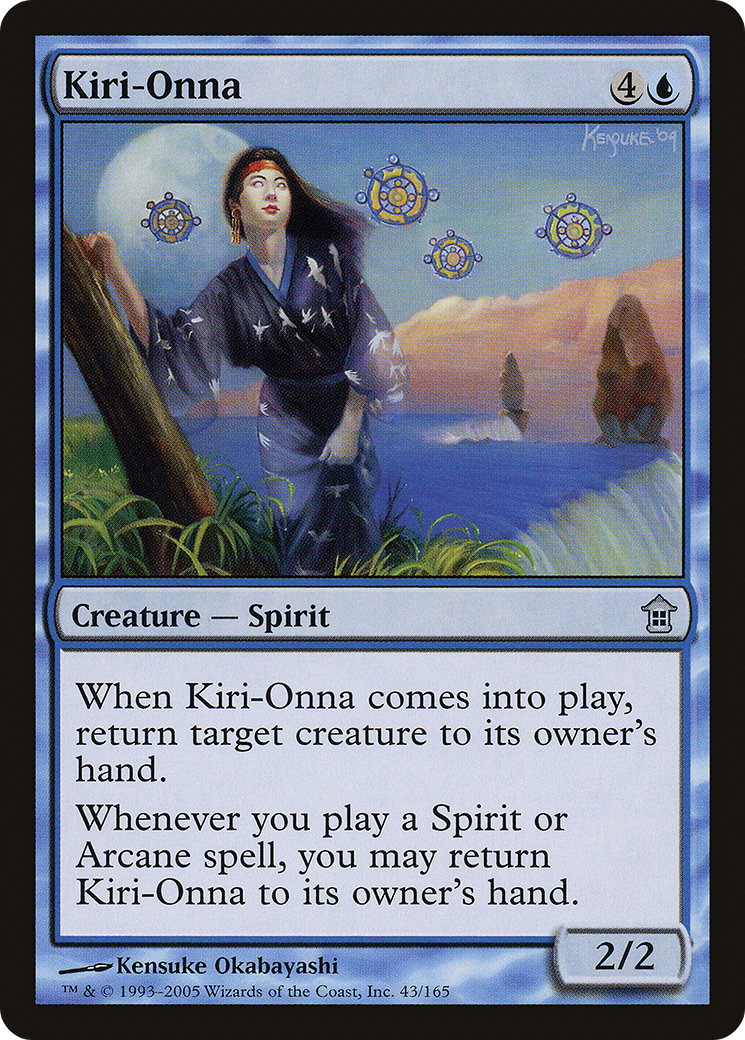 Kiri-Onna (SOK-043) [Saviors of Kamigawa] MTG Single Wizards of the Coast