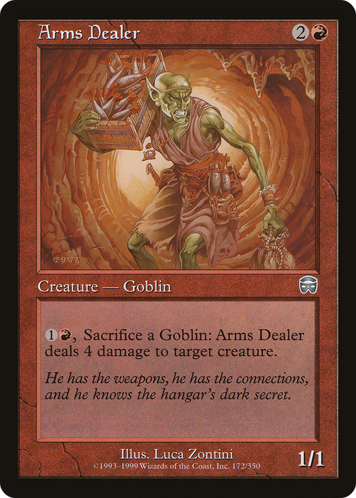 Arms Dealer (MMQ-172) [Mercadian Masques] MTG Single Wizards of the Coast