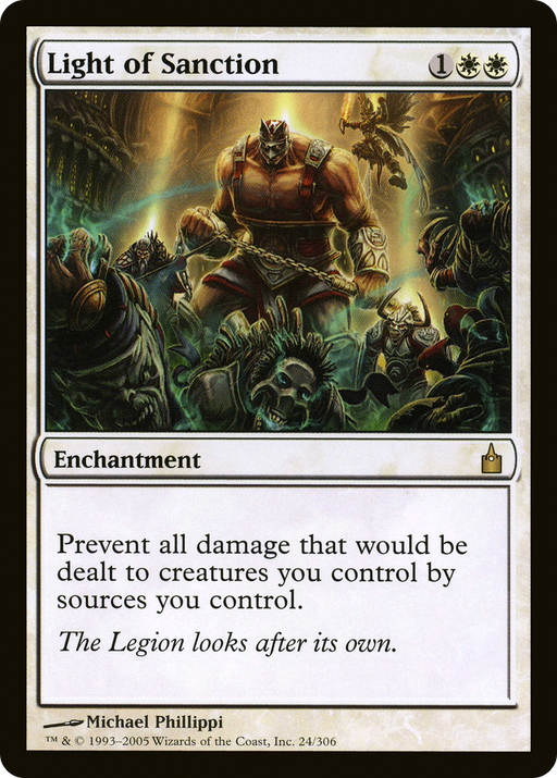 Light of Sanction (RAV-024) [Ravnica: City of Guilds] MTG Single Wizards of the Coast