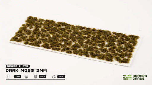 Gamer's Grass: Dark Moss 2mm Wild 115x Basing Materials Gamer's Grass
