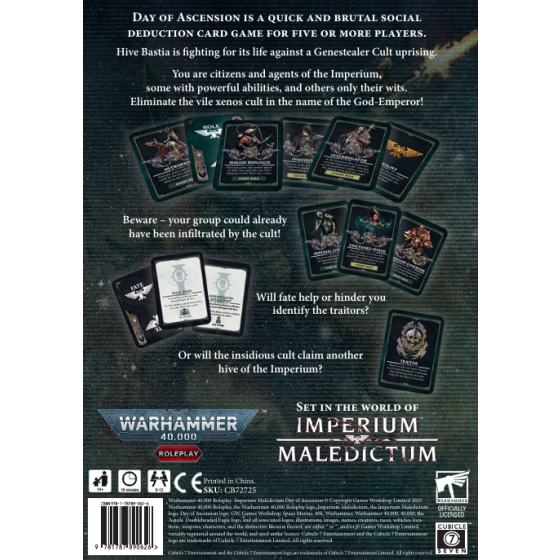 Warhammer 40,000: Day of Ascension Card Game Board Games CUBICLE 7