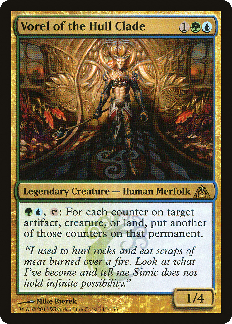 Vorel of the Hull Clade (DGM-115) [Dragon's Maze] MTG Single Wizards of the Coast
