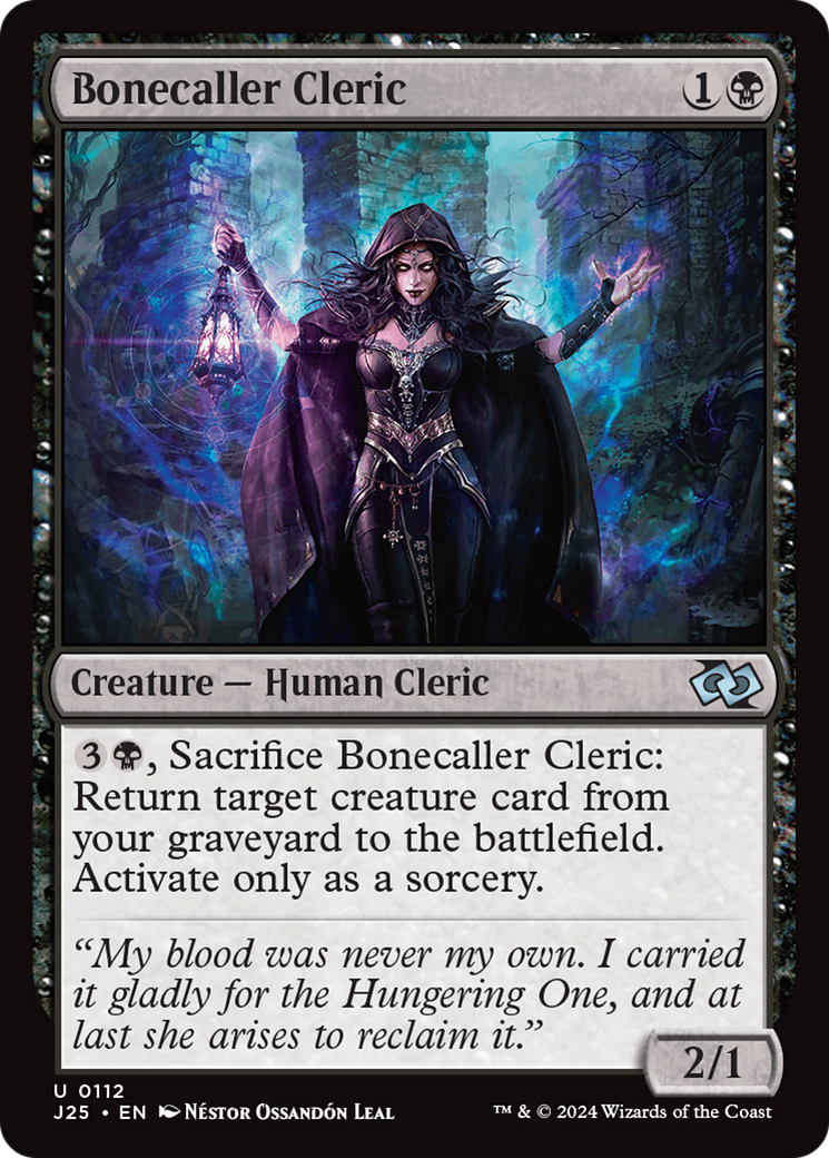 Bonecaller Cleric (J25-112) [Foundations Jumpstart] MTG Single Wizards of the Coast