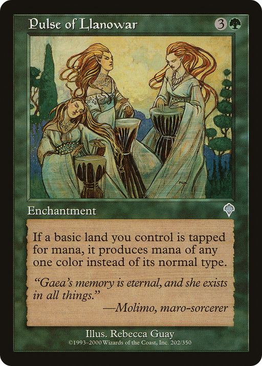 Pulse of Llanowar (INV-202) [Invasion] MTG Single Wizards of the Coast
