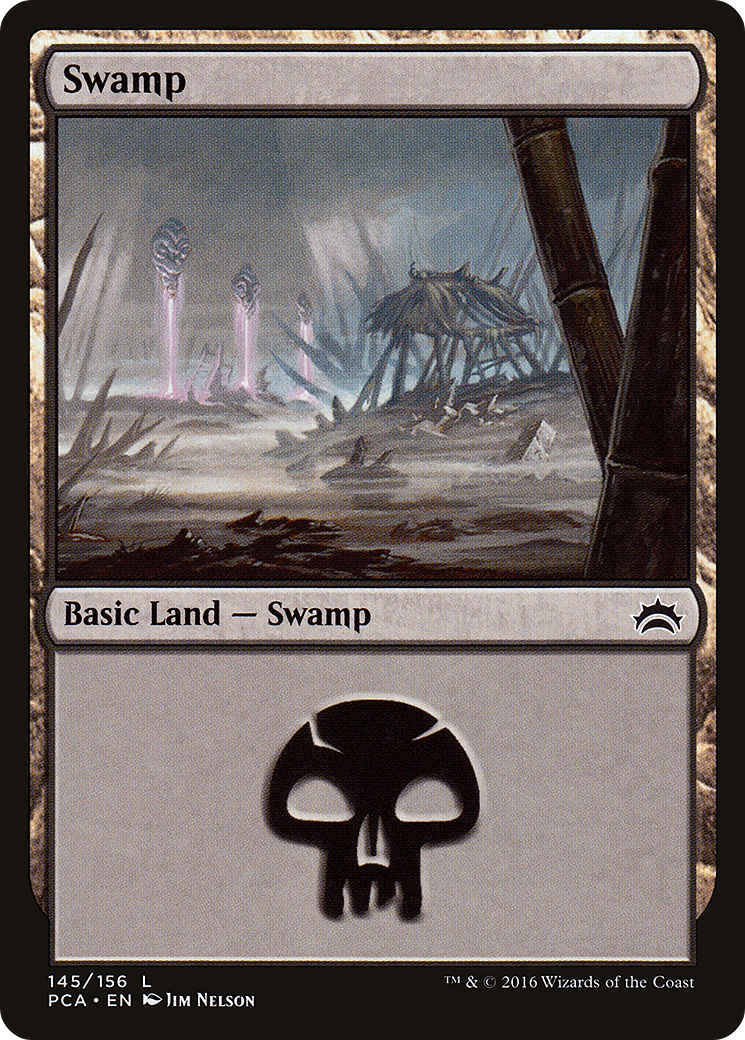 Swamp (145) (PCA-145) [Misc] Planechase Anthology MTG Single Wizards of the Coast
