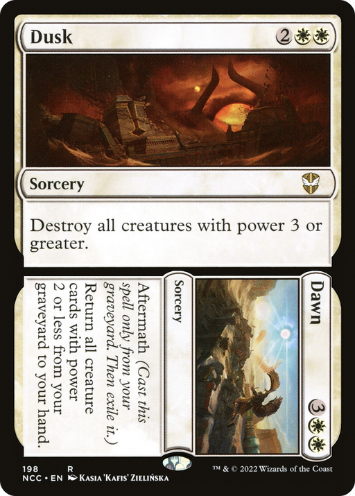 Dusk // Dawn (NCC-198) [New Capenna Commander] MTG Single Wizards of the Coast