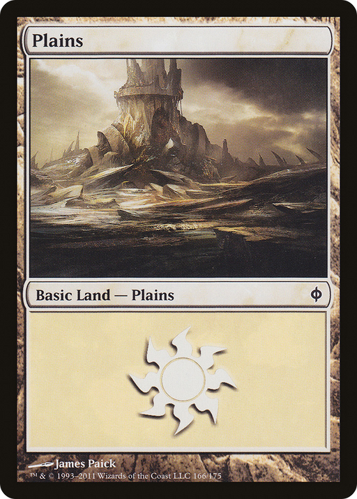 Plains (166) (NPH-166) [New Phyrexia] MTG Single Wizards of the Coast