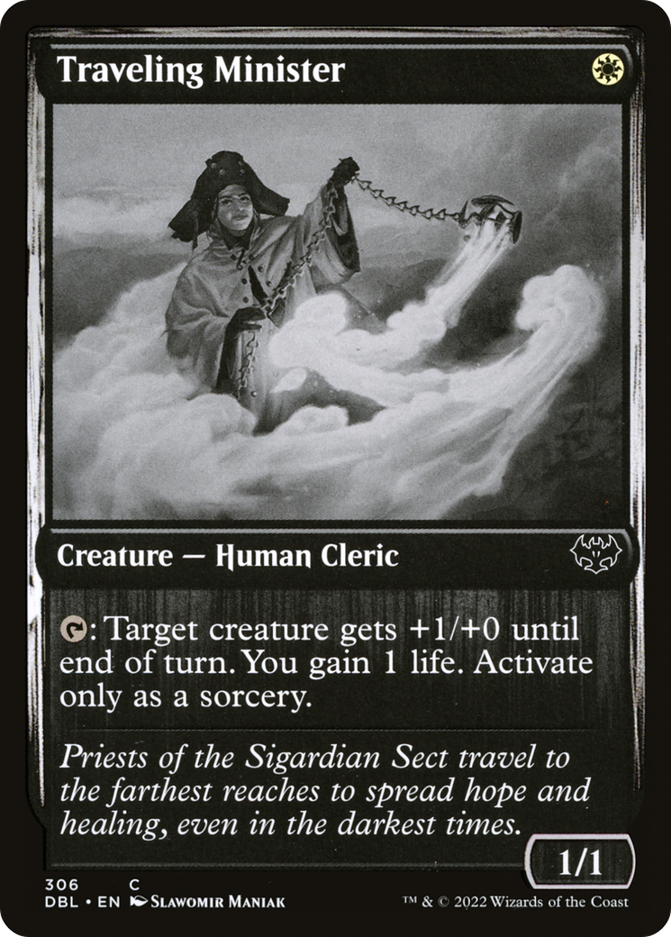 Traveling Minister (DBL-306) [Innistrad: Double Feature] MTG Single Wizards of the Coast
