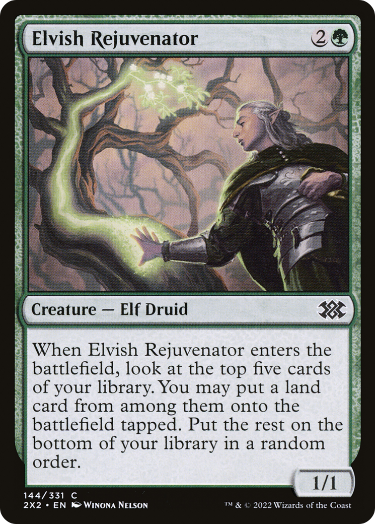 Elvish Rejuvenator (2X2-144) [Double Masters 2022] MTG Single Wizards of the Coast