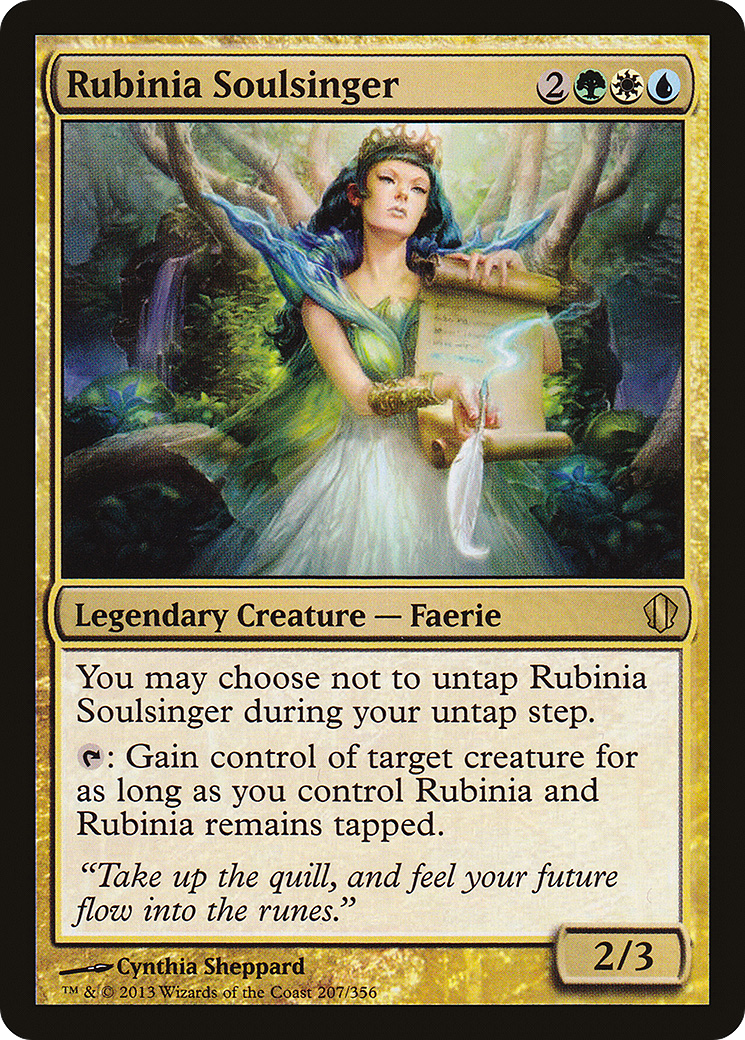 Rubinia Soulsinger (C13-207) [Commander 2013] MTG Single Wizards of the Coast