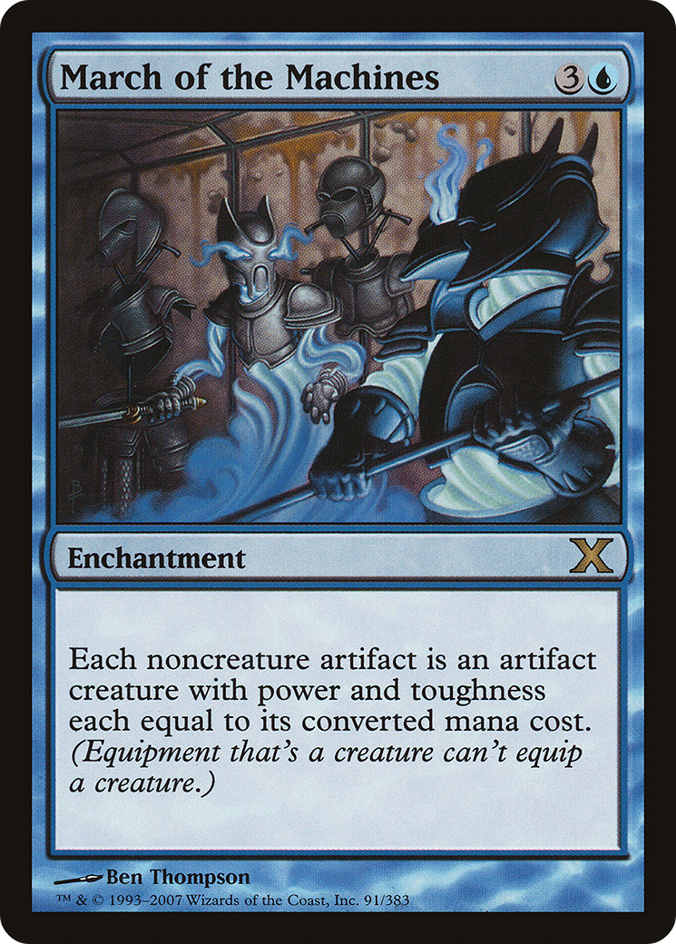 March of the Machines (10E-091) [Tenth Edition] MTG Single Wizards of the Coast