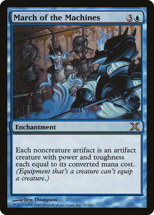 March of the Machines (10E-091) [Tenth Edition] MTG Single Wizards of the Coast