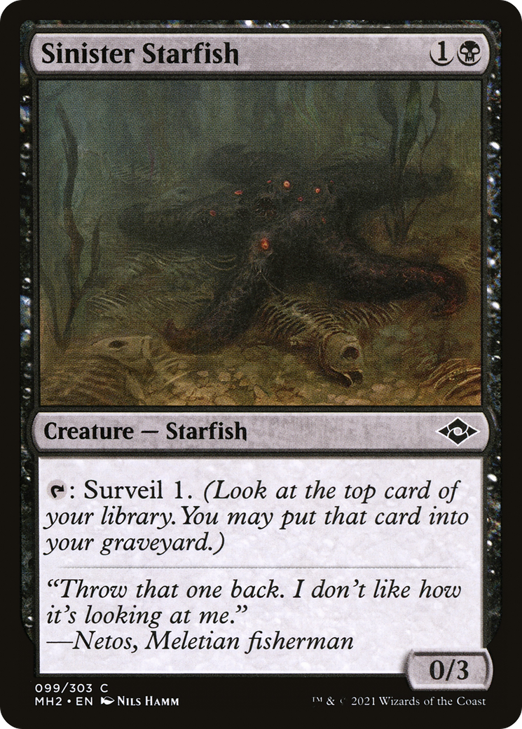 Sinister Starfish (MH2-099) [Modern Horizons 2] MTG Single Modern Horizons 2