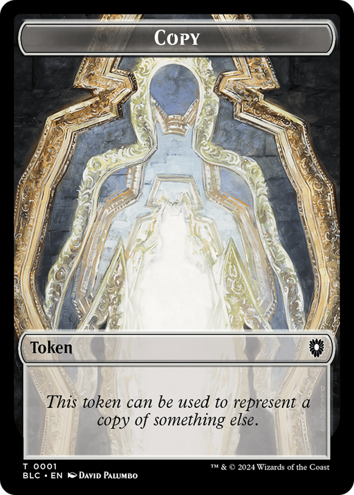 Copy (TBLC-001) [Tokens] Bloomburrow Commander Tokens MTG Single Wizards of the Coast