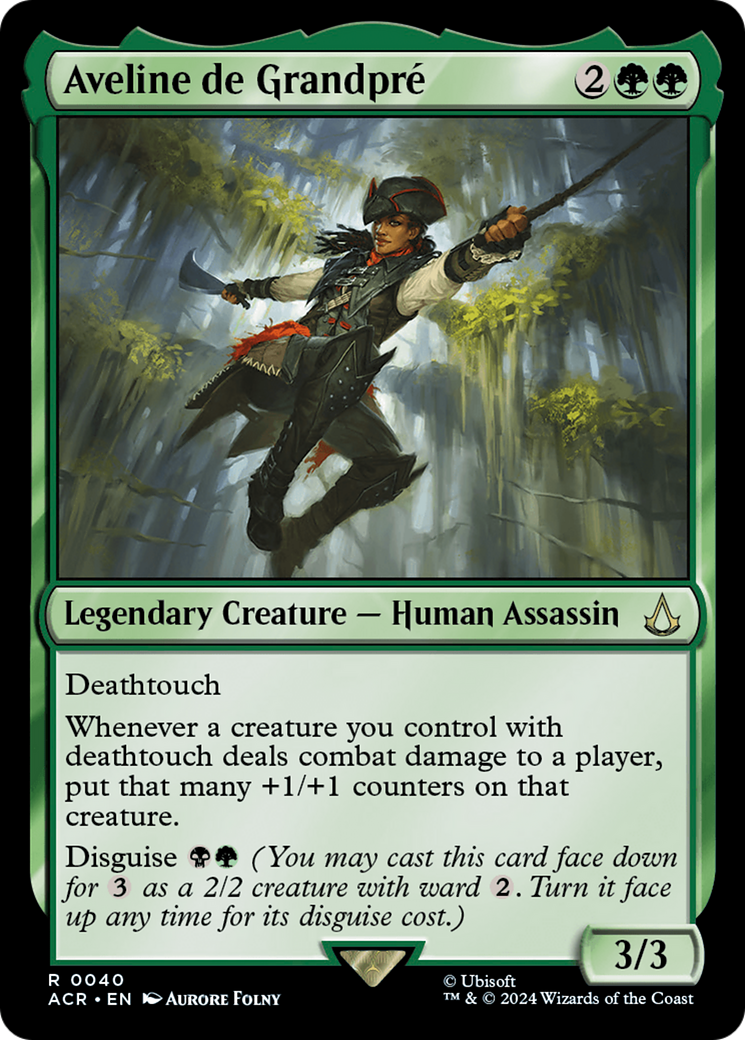 Aveline de Grandpre (ACR-040) [Assassin's Creed] Foil MTG Single Wizards of the Coast