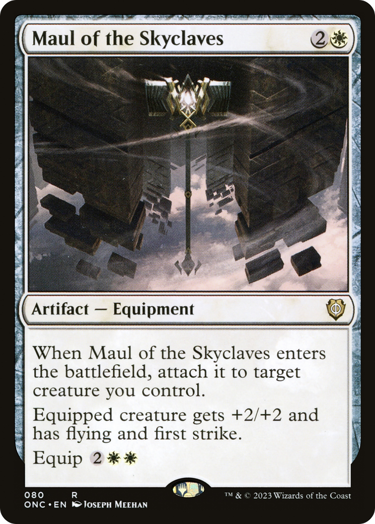Maul of the Skyclaves (ONC-080) [Phyrexia: All Will Be One Commander] MTG Single Wizards of the Coast