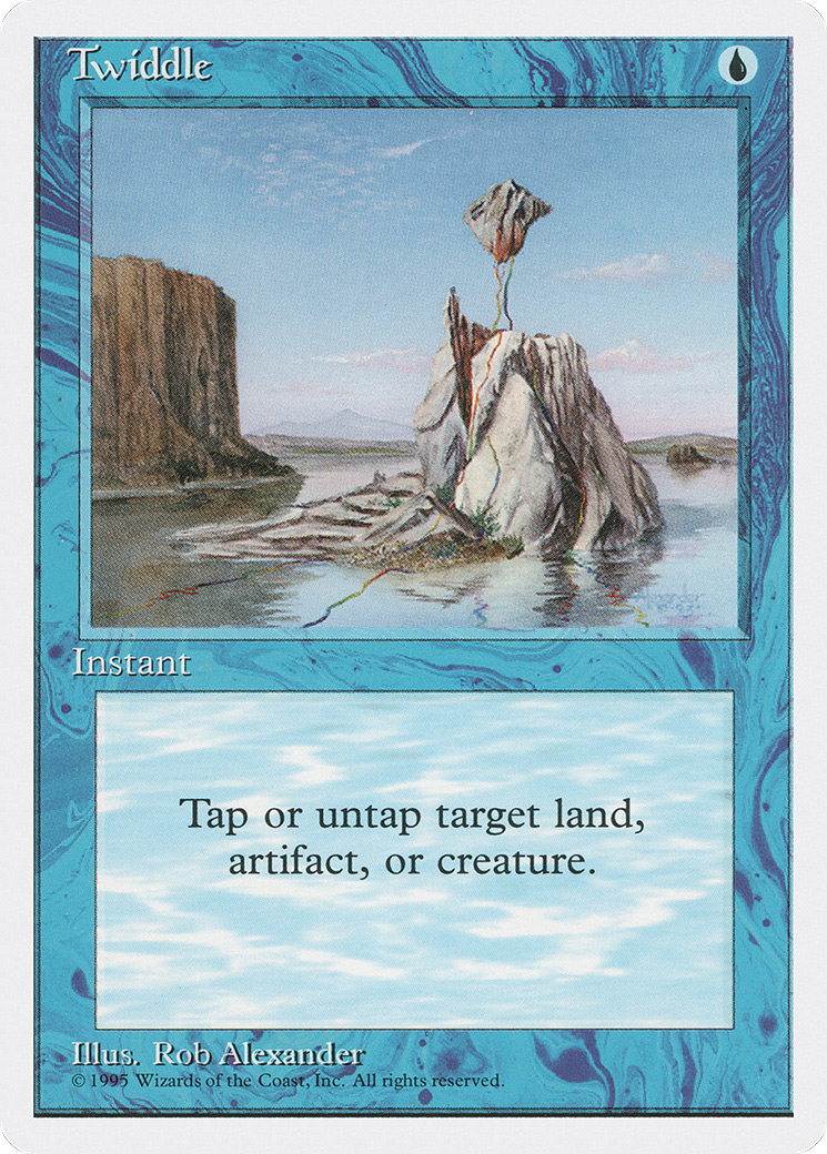 Twiddle (4ED-109) [Fourth Edition] MTG Single Wizards of the Coast