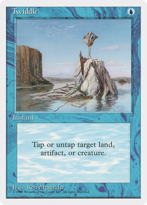 Twiddle (4ED-109) [Fourth Edition] MTG Single Wizards of the Coast