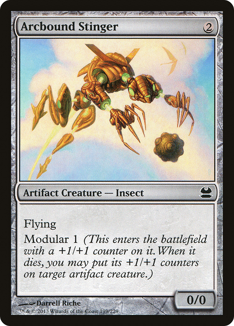 Arcbound Stinger (MMA-199) [Modern Masters] MTG Single Wizards of the Coast