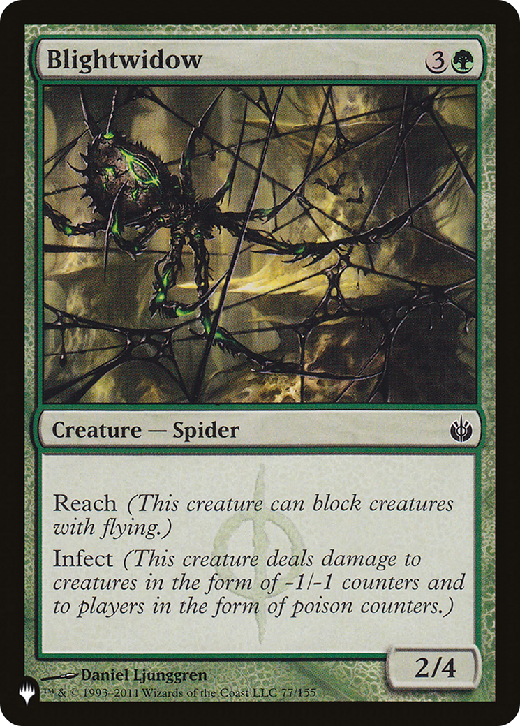 Blightwidow (LIST-MBS-77) [Mystery Booster] The List MTG Single Wizards of the Coast