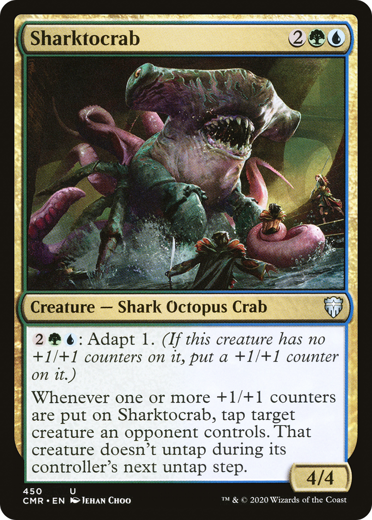 Sharktocrab (CMR-450) [Commander Legends] MTG Single Wizards of the Coast