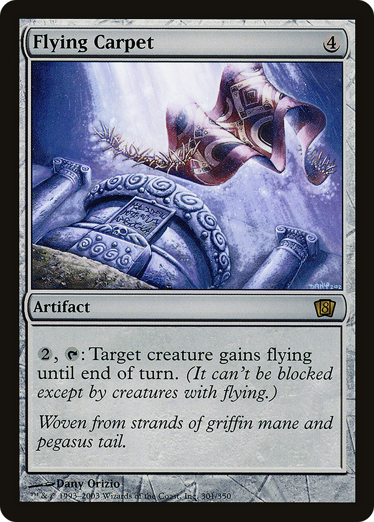 Flying Carpet (8ED-301) [8th Edition] Foil MTG Single Wizards of the Coast