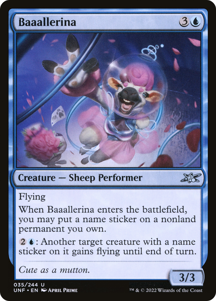 Baaallerina (UNF-035) [Unfinity] MTG Single Wizards of the Coast