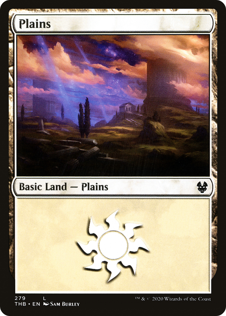 Plains (THB-279) [Theros Beyond Death] MTG Single Wizards of the Coast