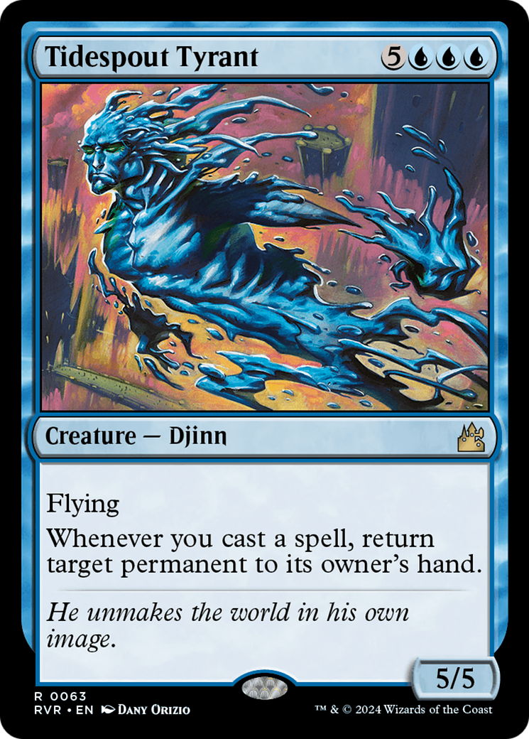 Tidespout Tyrant (RVR-063) [Ravnica Remastered] MTG Single Wizards of the Coast