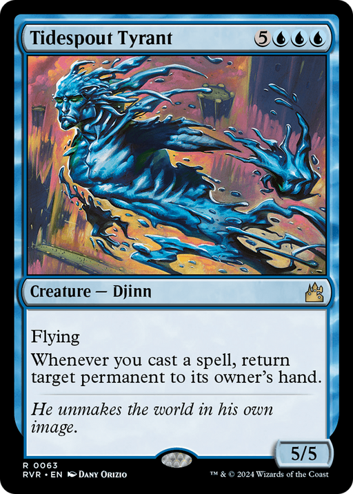 Tidespout Tyrant (RVR-063) [Ravnica Remastered] MTG Single Wizards of the Coast