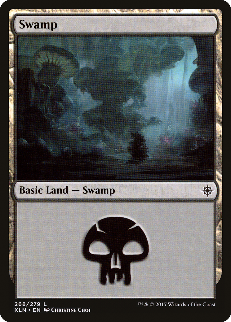 Swamp (268) (XLN-268) [Ixalan] Foil MTG Single Wizards of the Coast