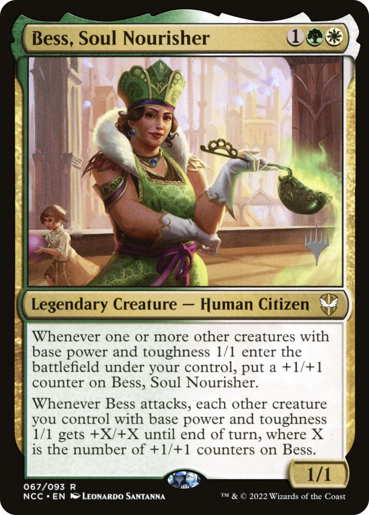 Bess, Soul Nourisher (PPSNC-067) [New Capenna Commander Promos] Foil MTG Single Wizards of the Coast