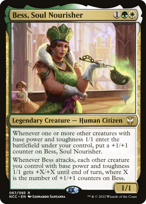 Bess, Soul Nourisher (PPSNC-067) [New Capenna Commander Promos] Foil MTG Single Wizards of the Coast