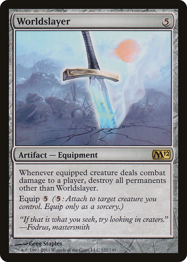 Worldslayer (M12-222) [Magic 2012] MTG Single Wizards of the Coast